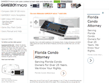 Tablet Screenshot of gameboy-micro.com